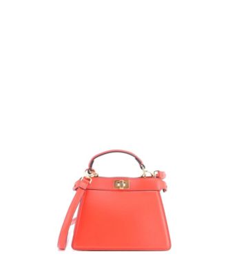 Сумка Fendi Petite Peekaboo ISeeU Leather, б/у