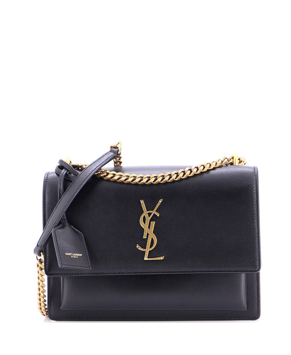 Почти новая сумка Saint Laurent Medium Sunset Crossbody Leather