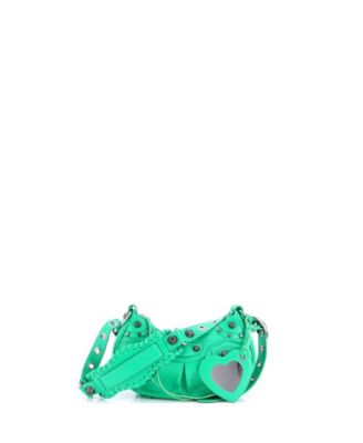 Pre-Owned Balenciaga сумка через плечо Le Cagole из кожи с крупными заклепками, XS