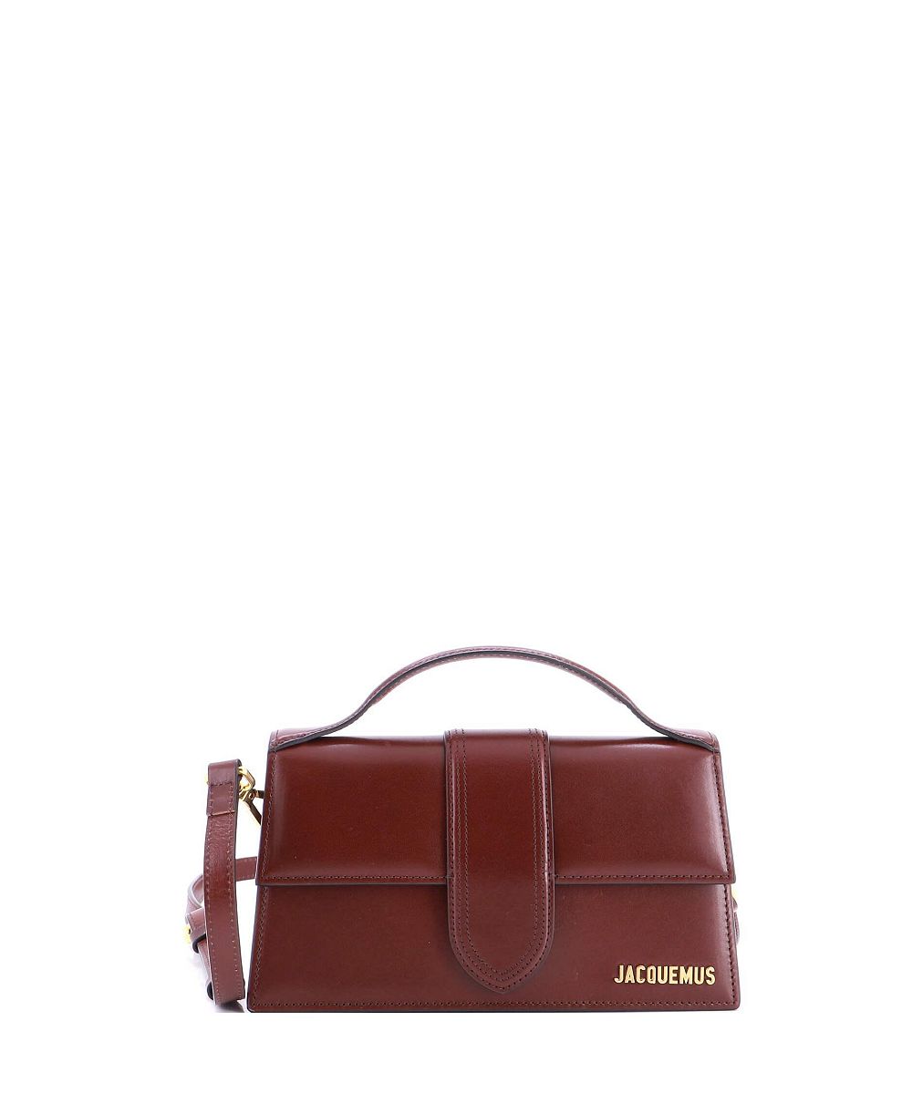 Сумка Pre-Owned Jacquemus Le Grand Bambino Flap Bag Leather