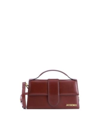 Сумка Pre-Owned Jacquemus Le Grand Bambino Flap Bag Leather