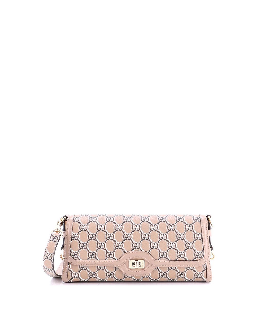 Сумка через плечо Gucci Small Luce с принтом Optical GG