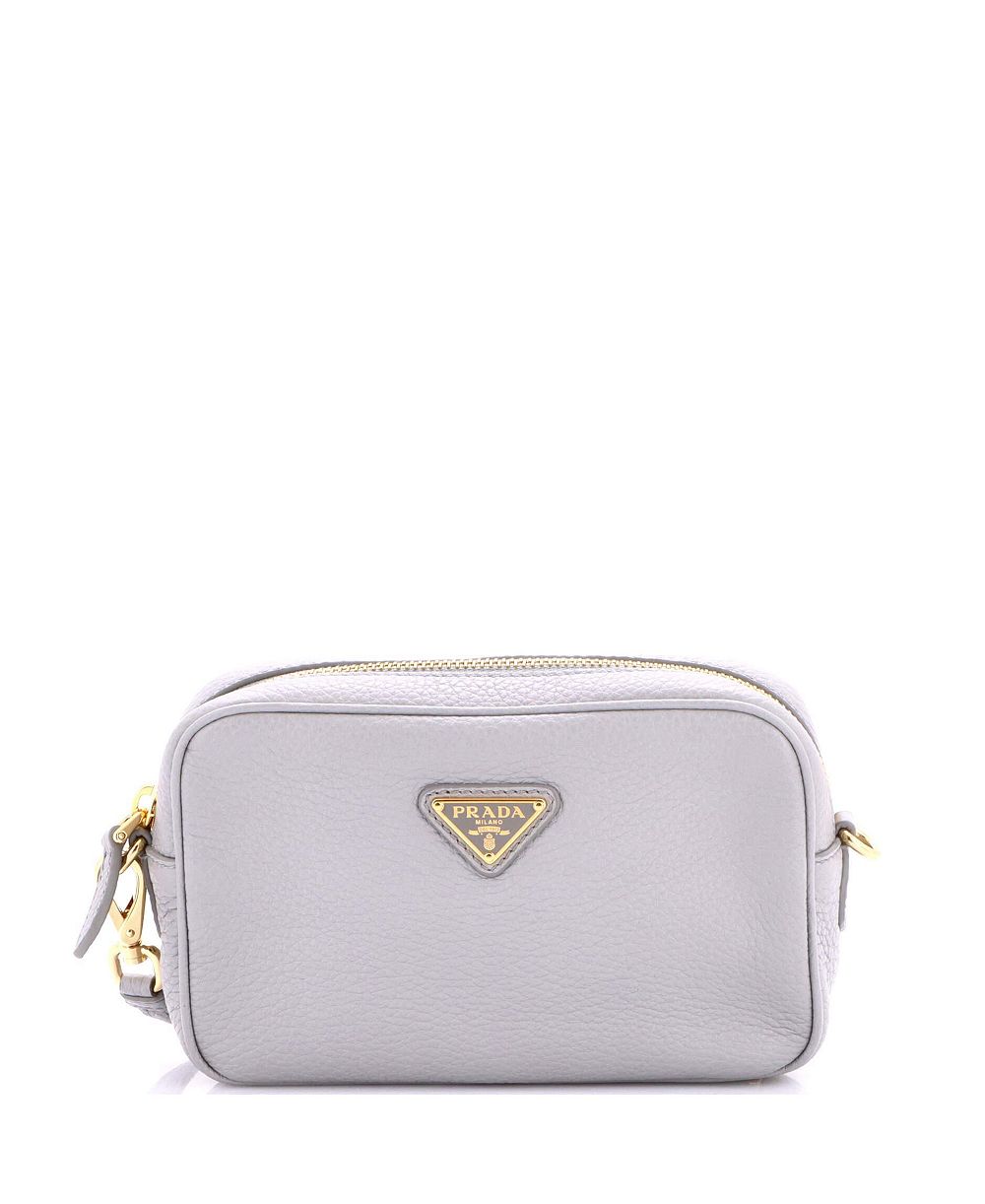Б/у мини-сумка Prada Vitello Soft Camera Bag
