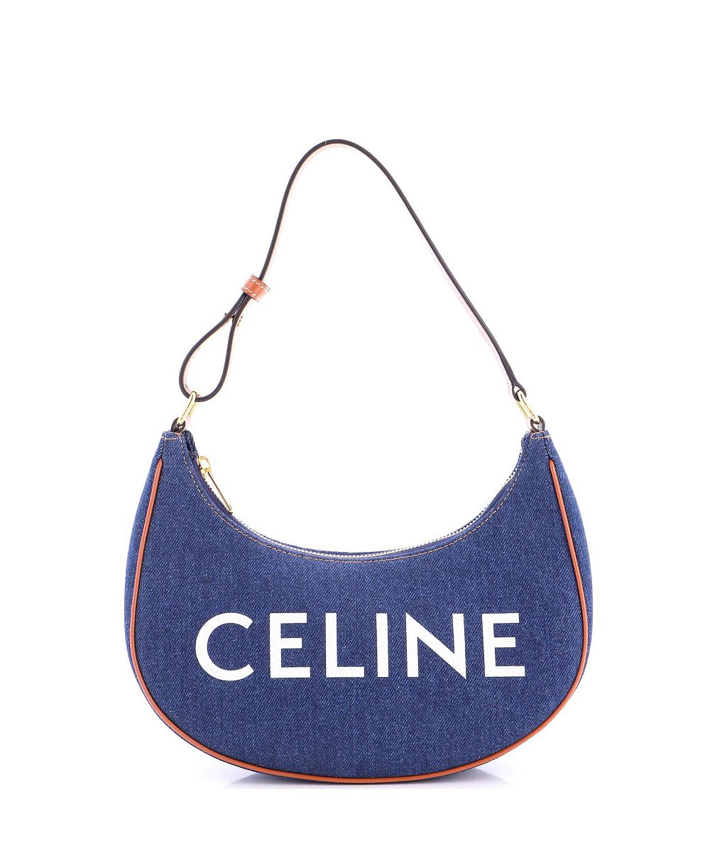 Сумка Celine Ava, деним, б/у
