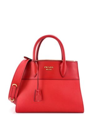 Prada сумка Paradigme Saffiano Small с кожей City Calf