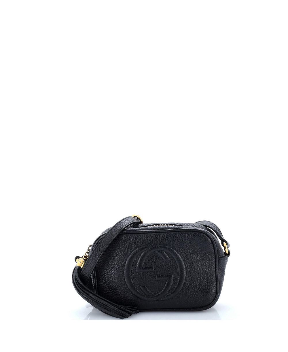 Сумка через плечо Pre-Owned Gucci Mini Soho Disco Leather