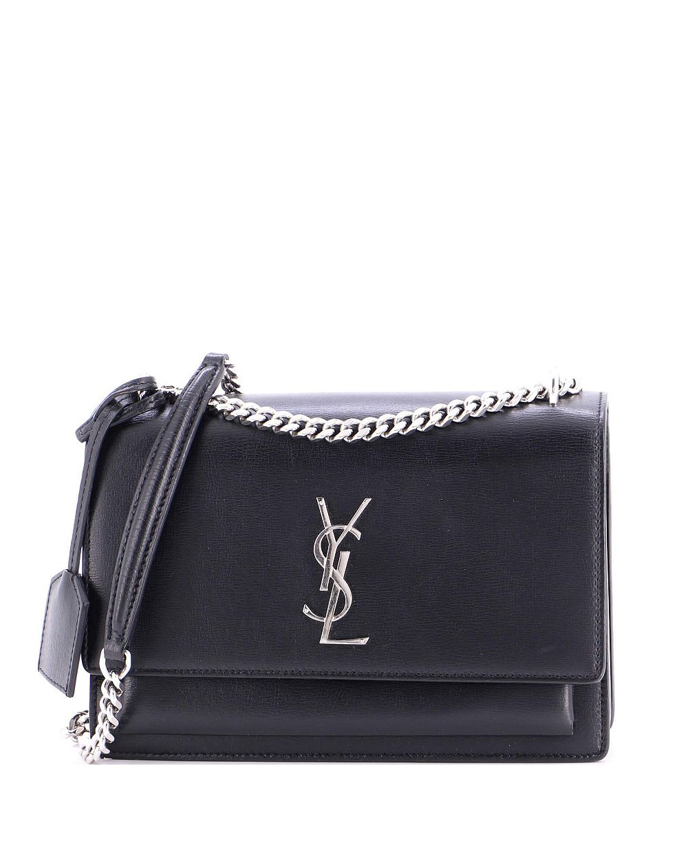 Pre-Owned Saint Laurent Medium Sunset Crossbody Bag Leather