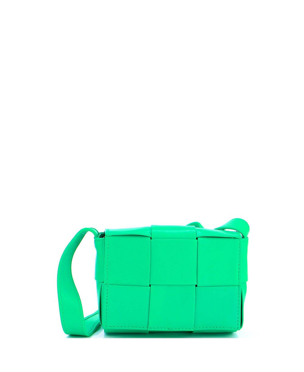Сумка через плечо Bottega Veneta Candy Cassette Maxi Intrecciato Leather Pre-Owned