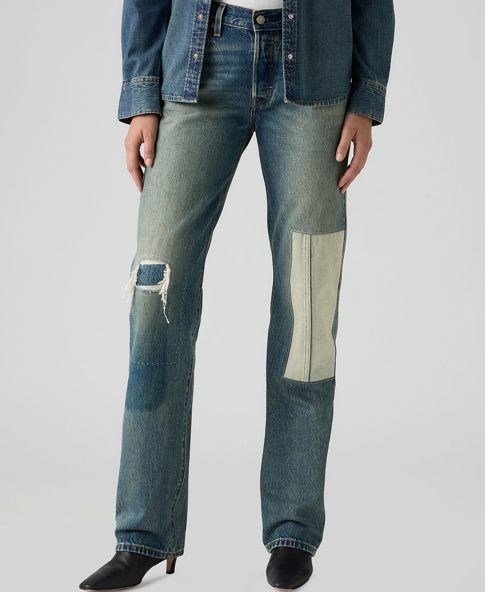Levi's Premium женские джинсы 501 90's Mid-Rise Straight-Fit