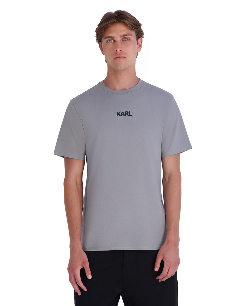 Мужская футболка KARL LAGERFELD PARIS Rubberized T-Shirt