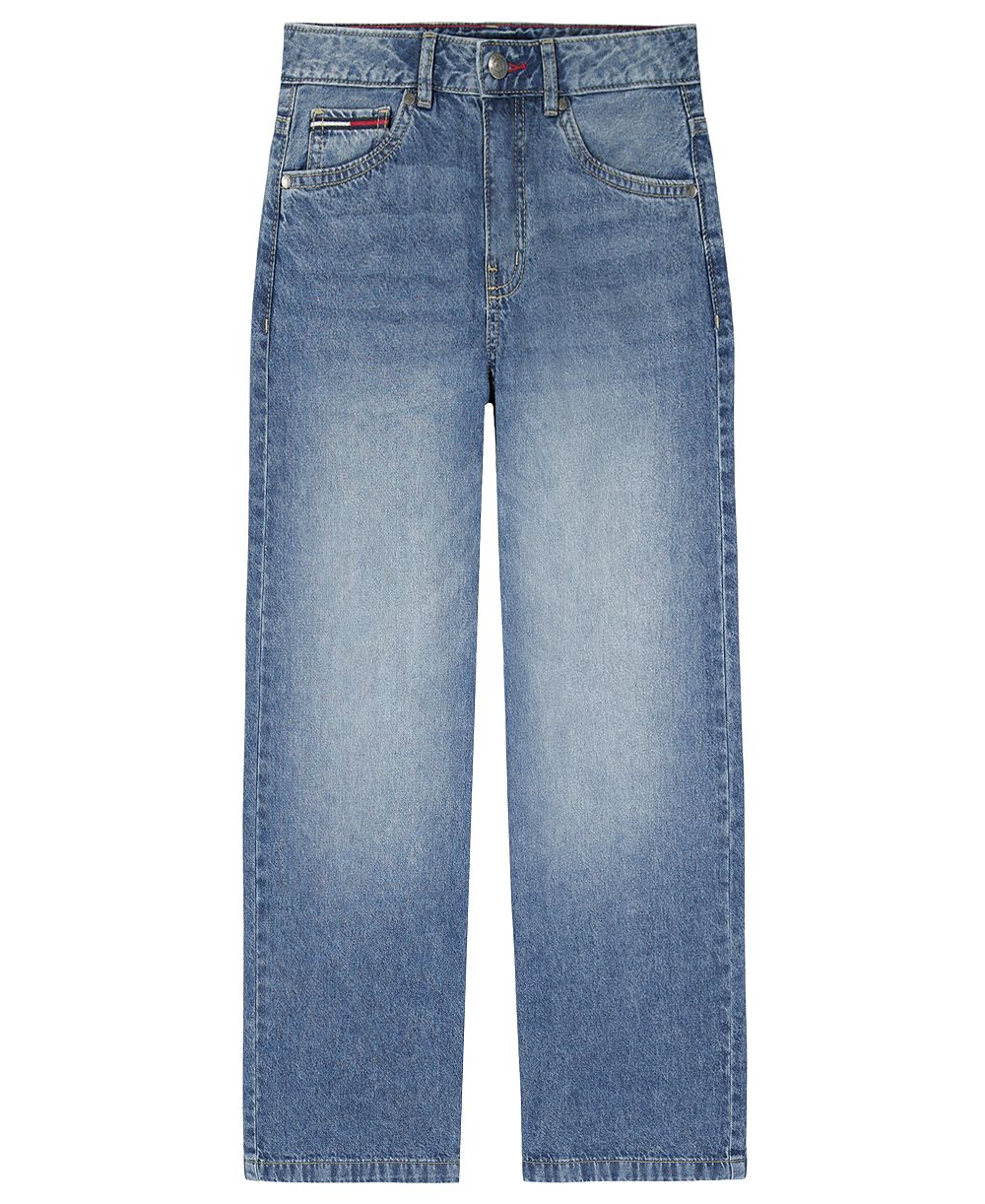 Детские джинсы Tommy Hilfiger Girls' 7-16 Wide-Leg Jeans