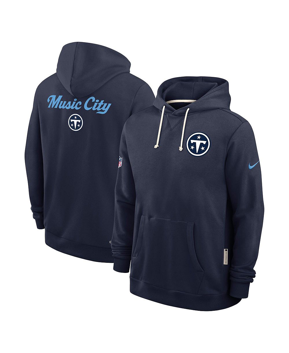 Nike Men's Navy Tennessee Titans 2026 Rivalries Collection Sideline Pullover Hoodie