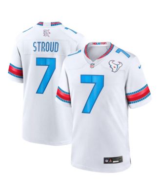 Nike Men's C.J. Stroud White Houston Texans 2026 Rivalries Collection Game Jersey