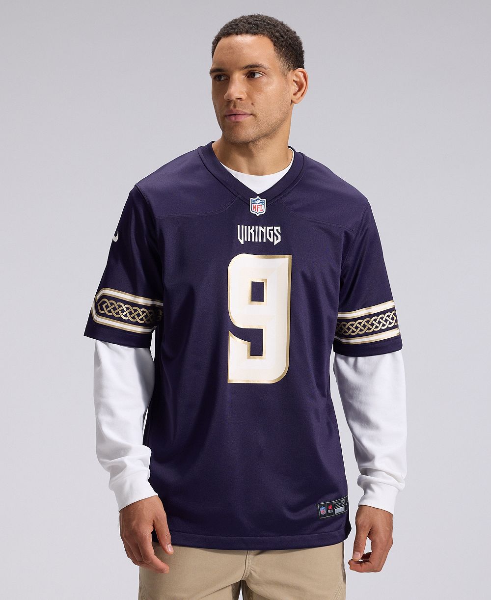 Nike Men's J.J Mccarthy Purple Minnesota Vikings 2026 Rivalries Collection Game Jersey