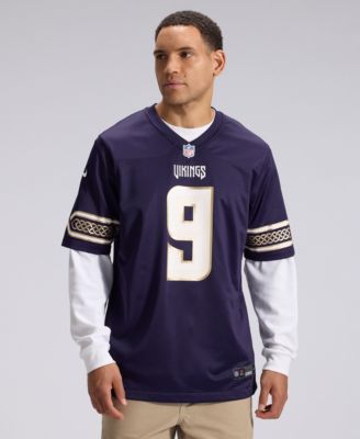 Nike Men's J.J Mccarthy Purple Minnesota Vikings 2026 Rivalries Collection Game Jersey