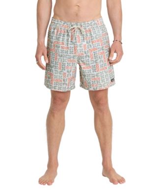 Quiksilver Waterman Men's Mix Pack Print Swim Trunks