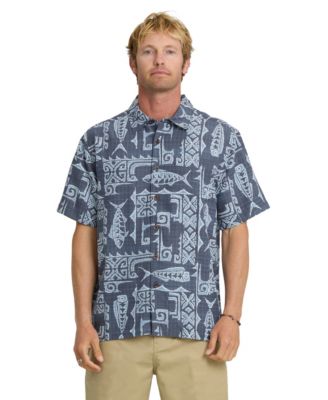Мужская рубашка Quiksilver Waterman Pescadero Short-Sleeve Shirt