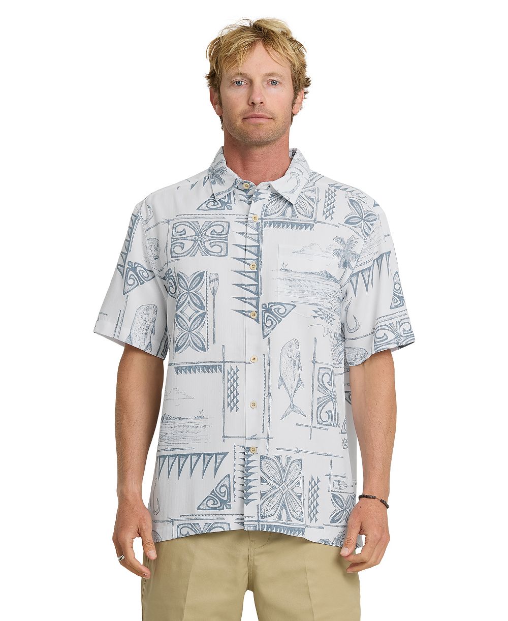 Мужская рубашка Quiksilver Waterman Regular-Fit Print