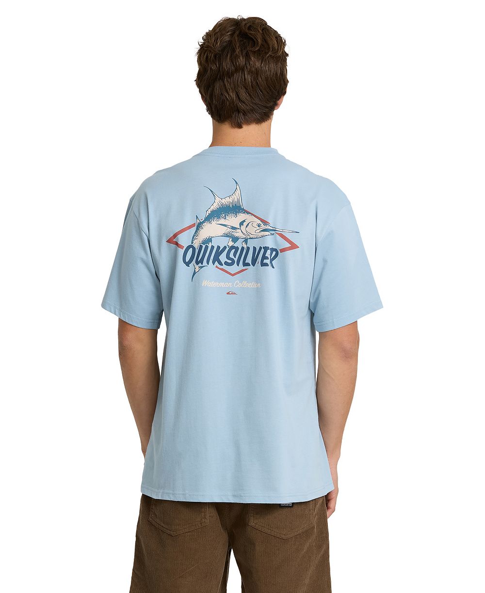 Футболка Quiksilver Waterman Men's Regular-Fit Crewneck