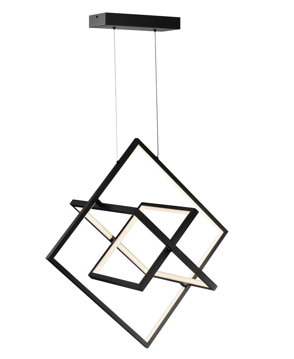 ARTCRAFT Lighting Graymar металлический подвесной LED светильник, 19.8"
