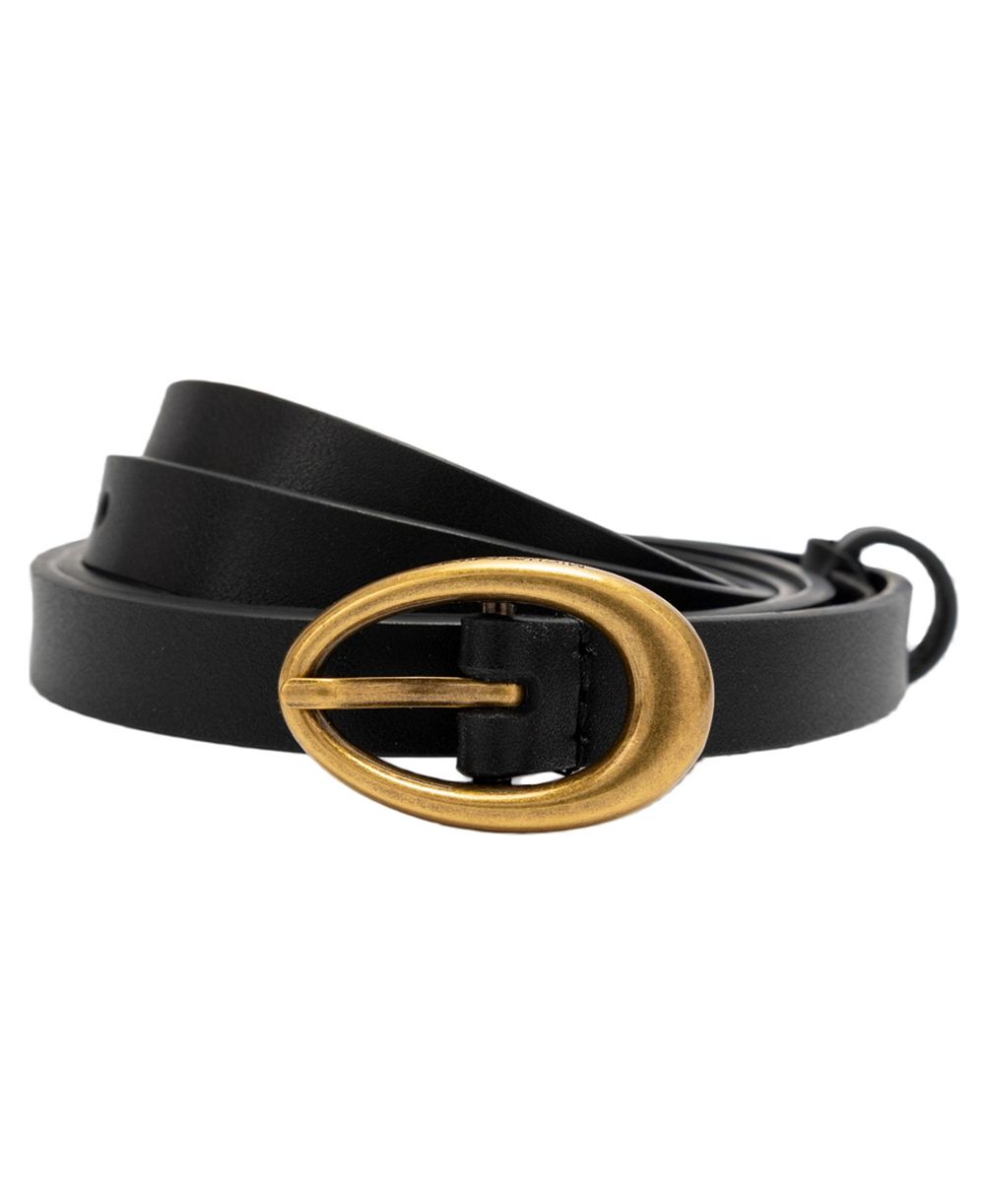MICHAEL Michael Kors Oval Buckle Leather Reversible Belt