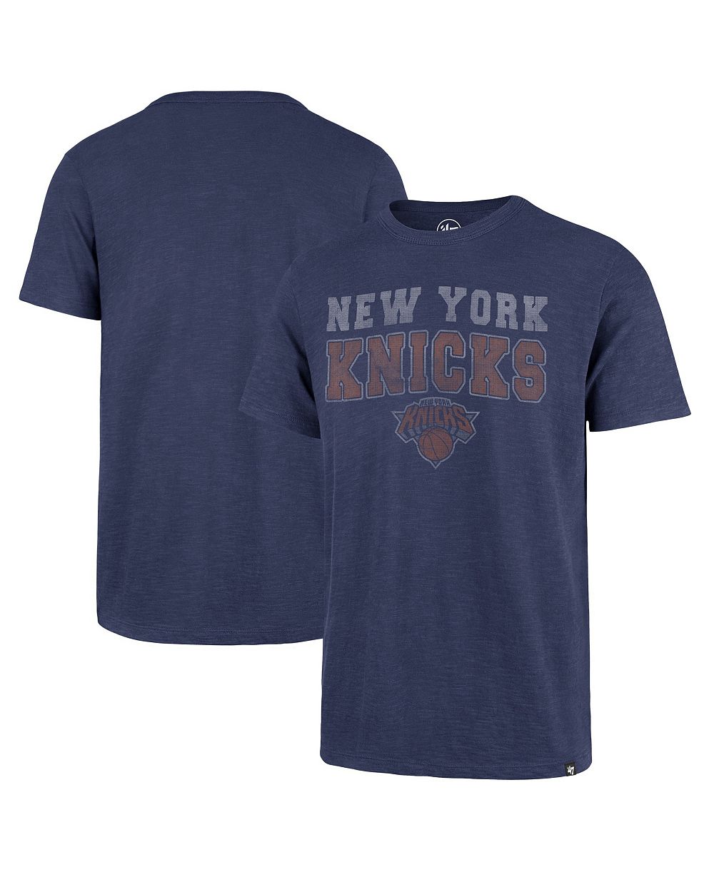 '47 Brand Мужской Blue New York Knicks Stadium Wave T-Shirt