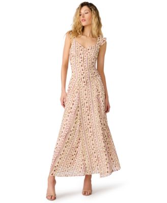 Steve Madden Women's Estela Sweetheart Fit & Flare Ankle Dress