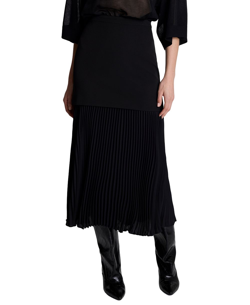 Kenneth Cole Women's Pleated Maxi Skirt
