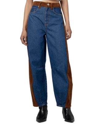 BLANK NYC женские джинсы Sunset Rodeo с высокой талией и зауженным кроем