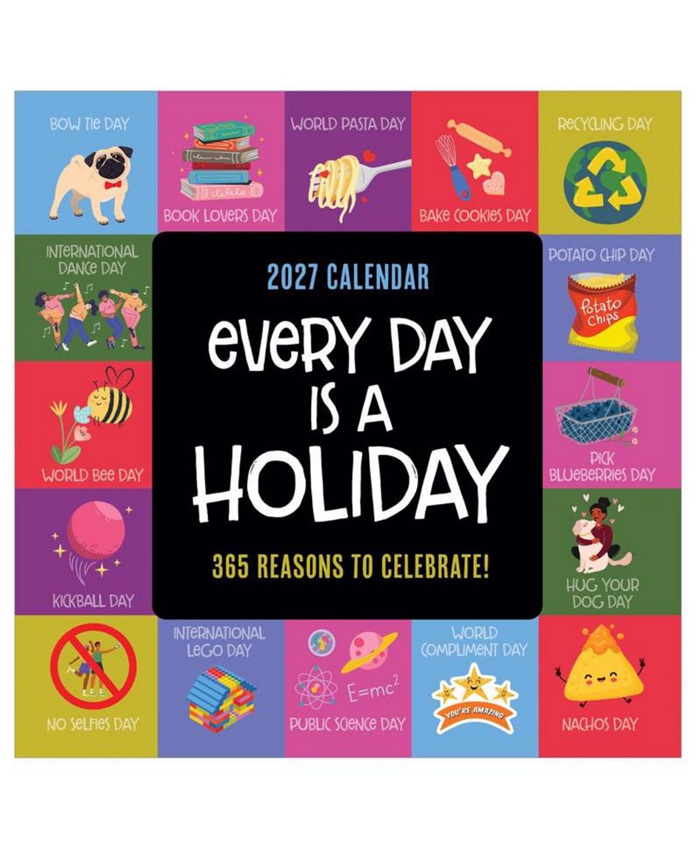 Мини-календарь TF Publishing Paper Goods 2027 Every Day's A Holiday