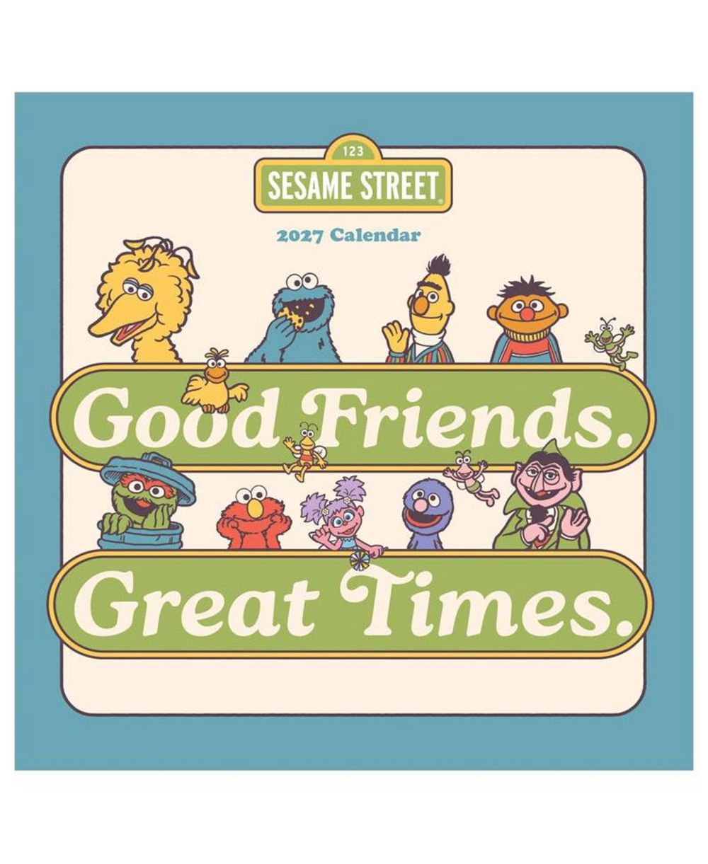 TF Publishing Paper Goods 2027 Sesame Street Wall