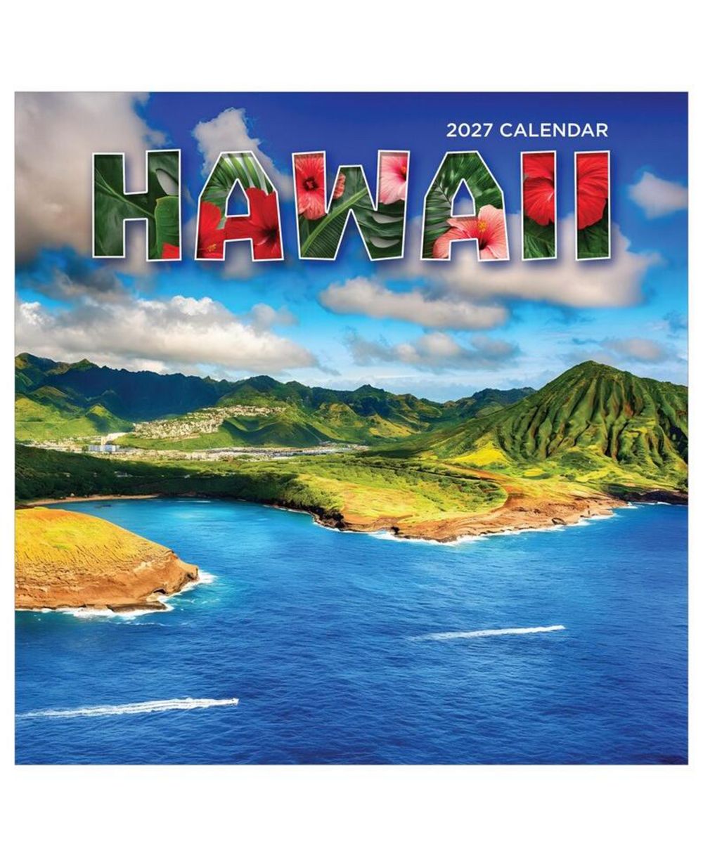 Настенный календарь TF Publishing 2027 Hawaii