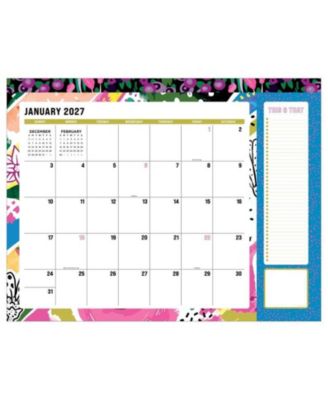 Настольный календарь-блокнот TF Publishing Paper Goods 2027 Maximal Mirage Medium Desk Pad Monthly Blotter