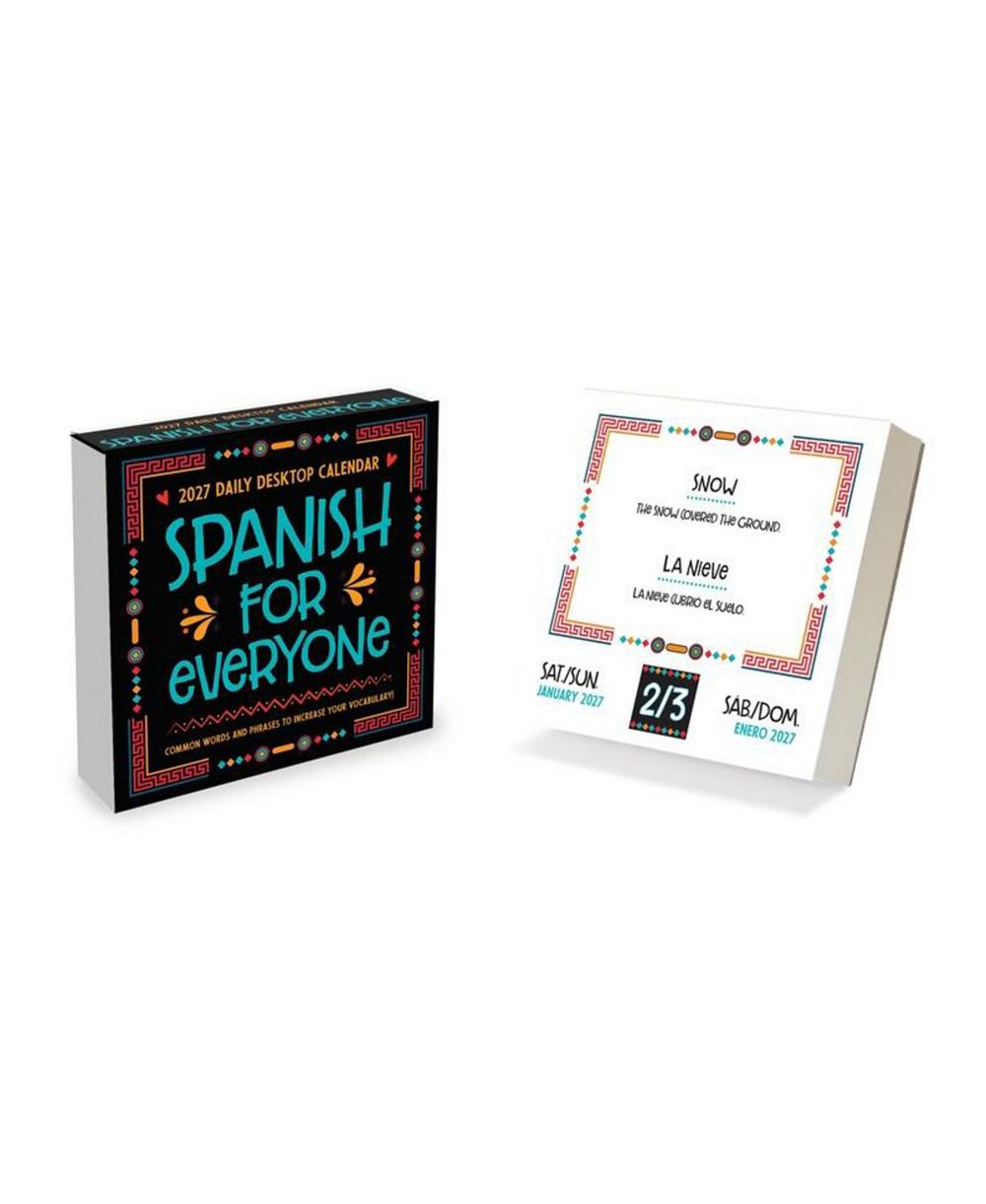 Настольный календарь TF Publishing 2027 Spanish Words