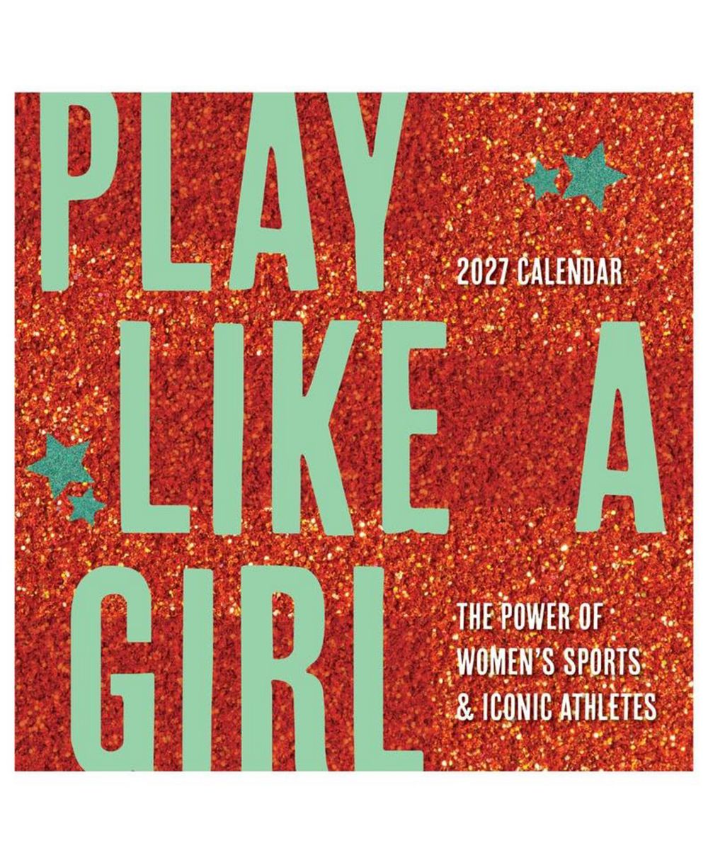 TF Publishing Paper Goods 2027 Play Like A Girl Wall Calendar