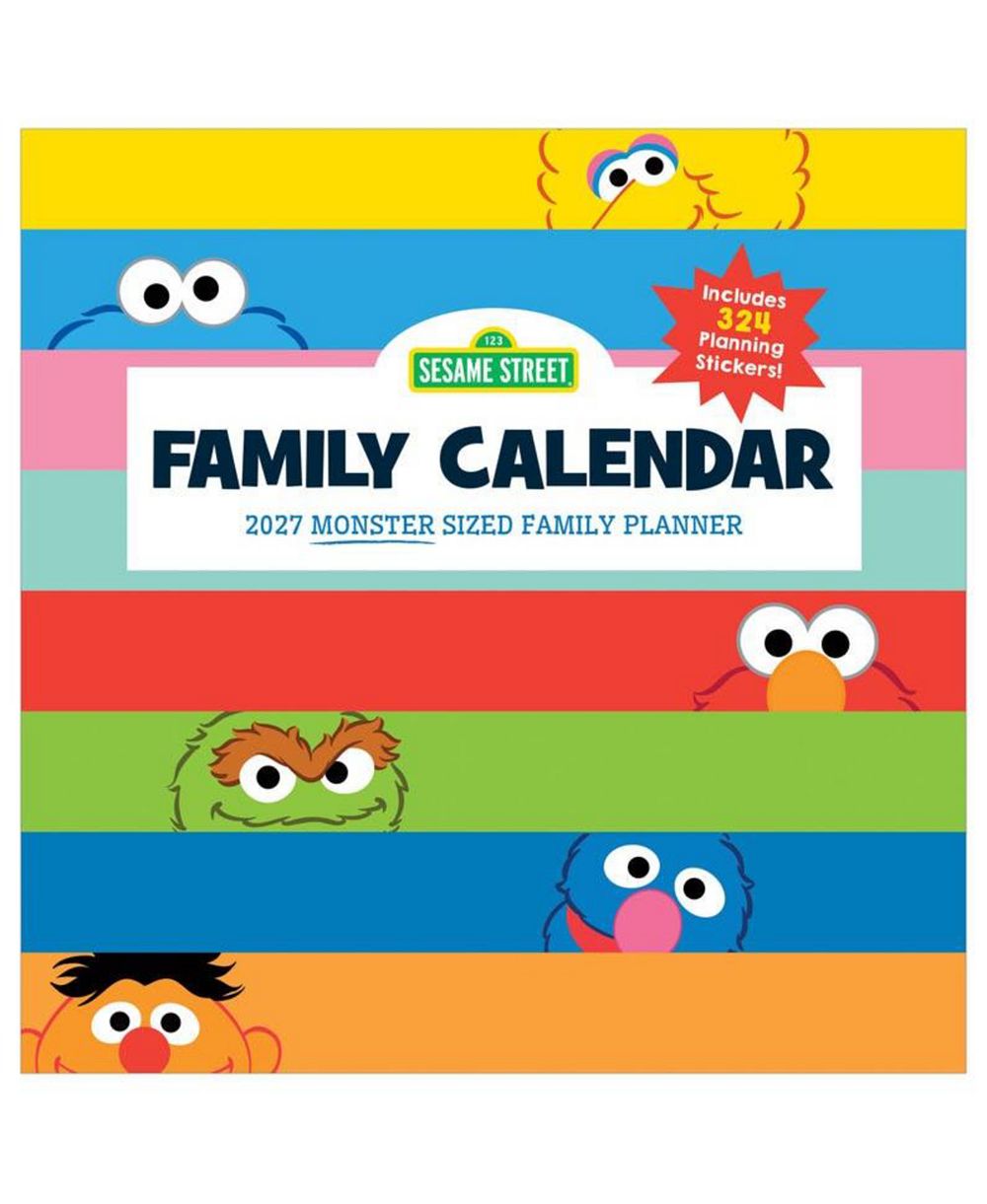 Настенный календарь TF Publishing Paper Goods 2027 Sesame Street Planning