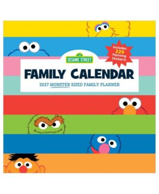 Настенный календарь TF Publishing Paper Goods 2027 Sesame Street Planning