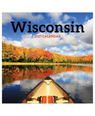 Настенный календарь на 2027 год Wisconsin от TF Publishing Paper Goods