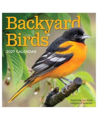 TF Publishing Paper Goods 2027 Backyard Birds Mini Calendar