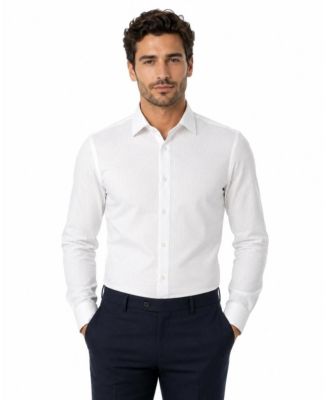 Elie Balleh Men's Slim Fit Baby Button-Down Shirt