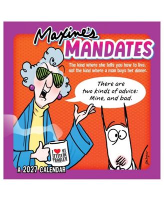 Календарь настенный TF Publishing Paper Goods 2027 Maxine