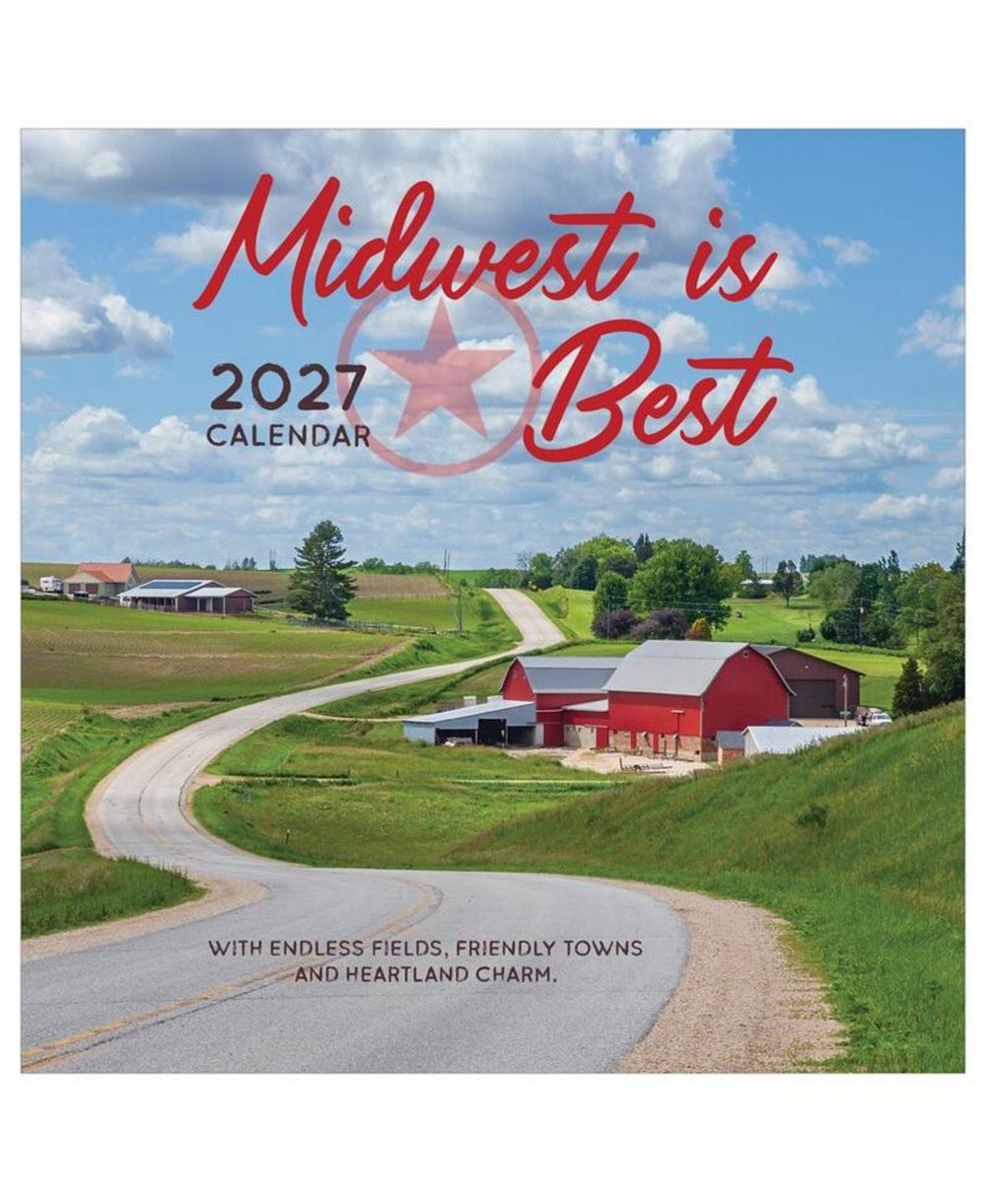 Настенный календарь TF Publishing Paper Goods 2027 Midwest Is Best