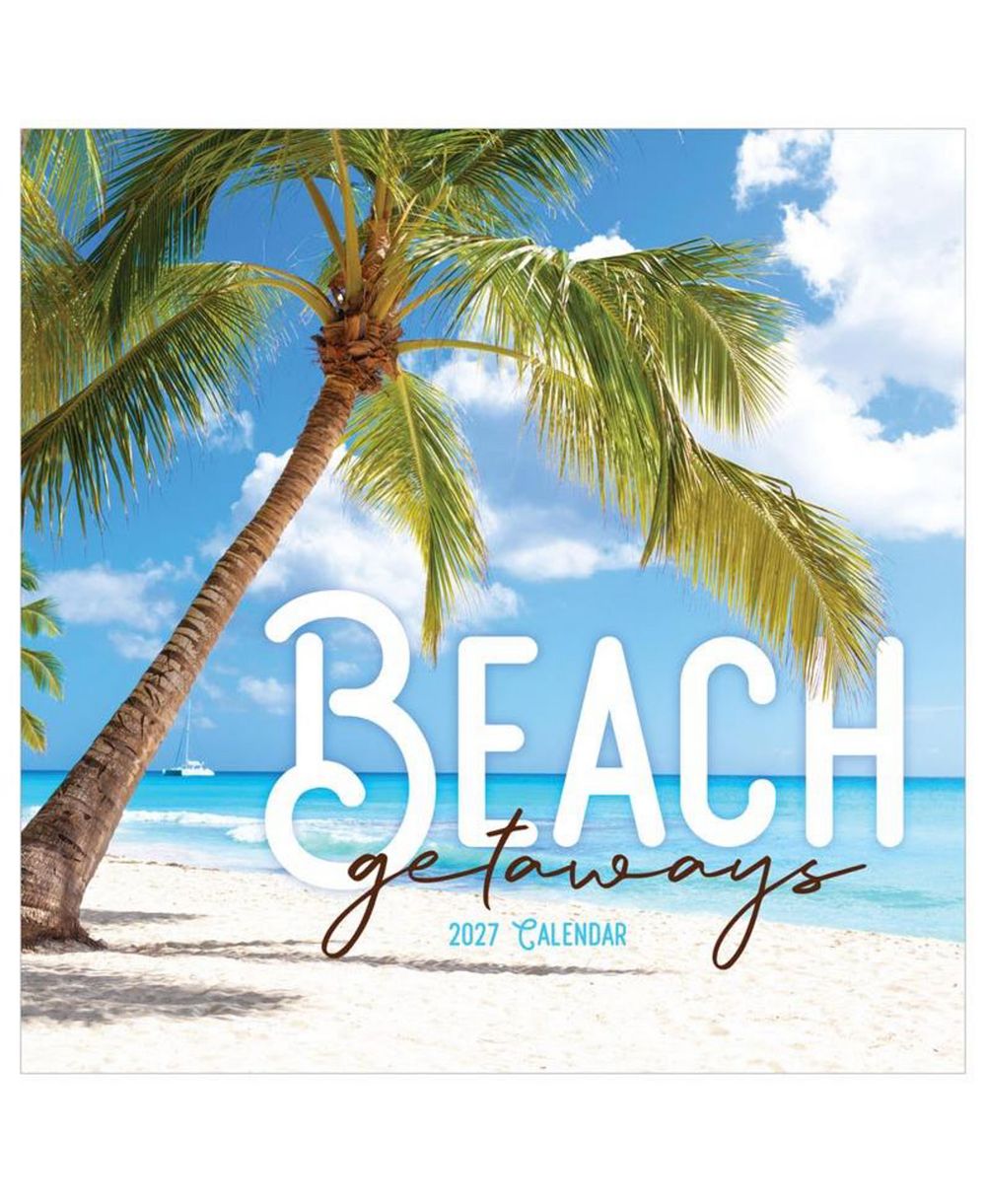 Настенный календарь TF Publishing Paper Goods 2027 Beaches