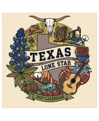 TF Publishing Paper Goods 2027 Home Texas Wall Calendar