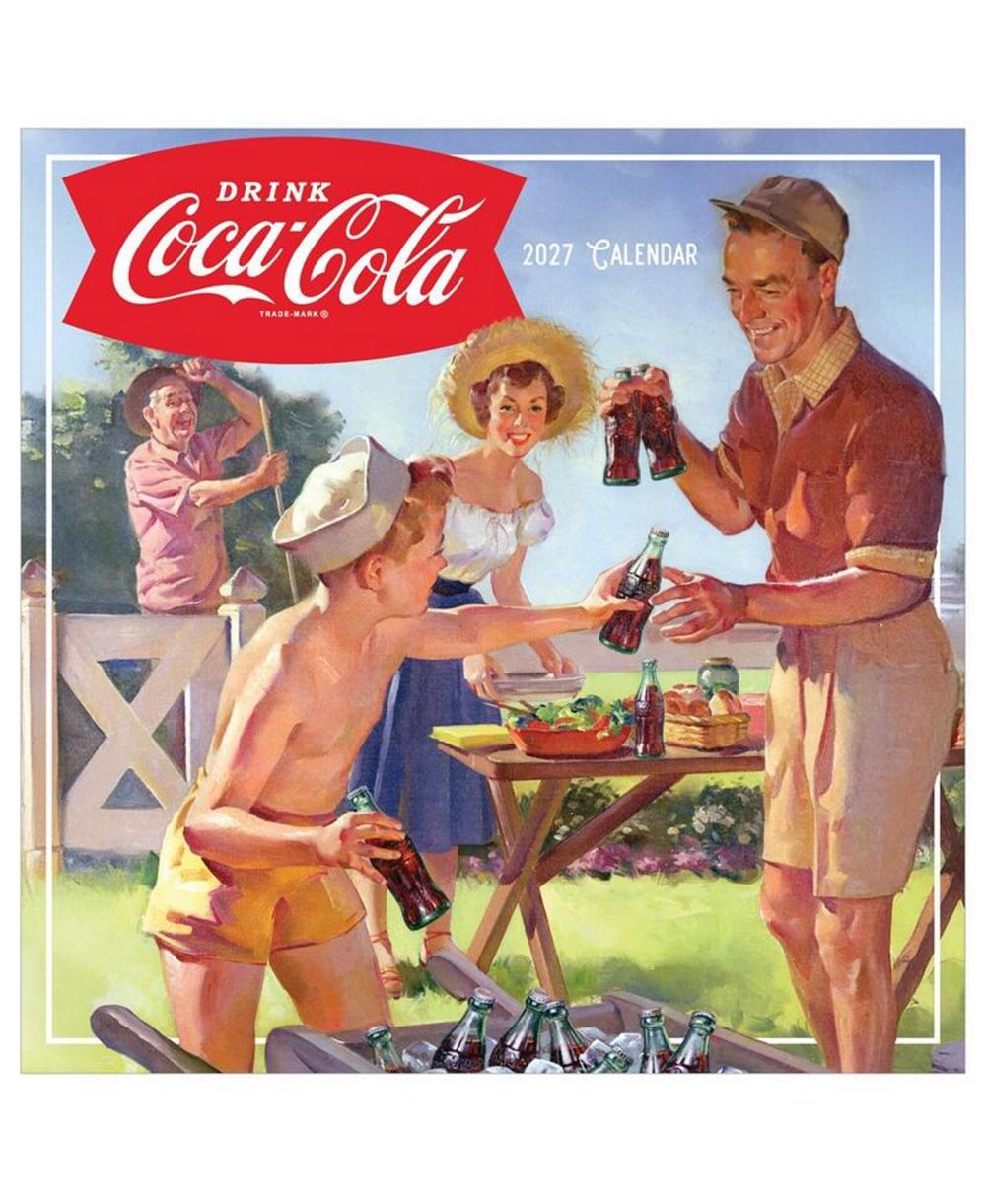 TF Publishing Paper Goods 2027 Coca-Cola мини-календарь