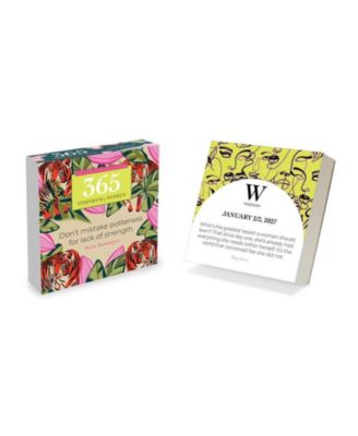 TF Publishing Paper Goods 2027 365 Inspiring Women Daily Desktop Calendar