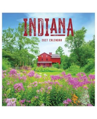 TF Publishing Paper Goods 2027 Indiana Wall Calendar