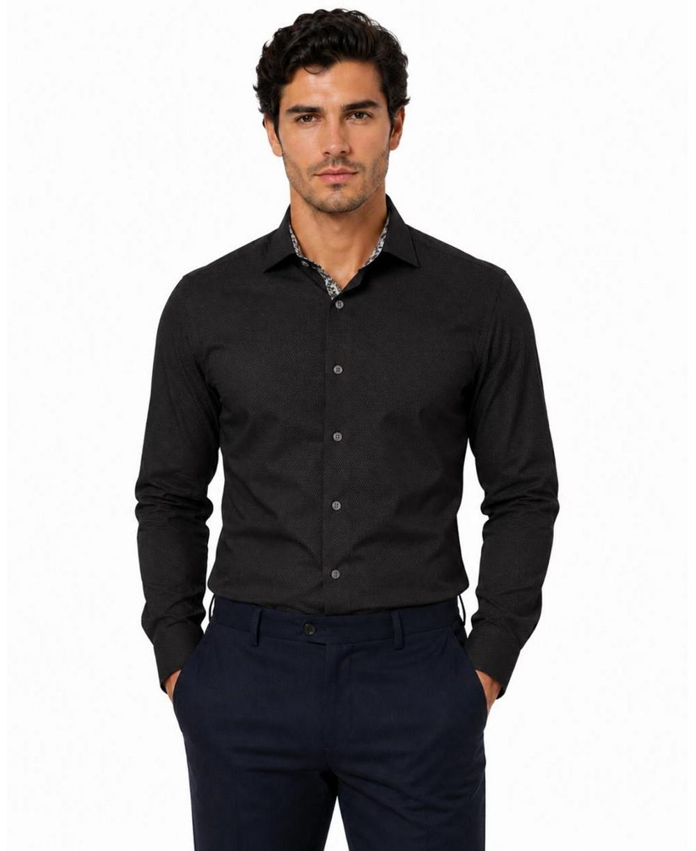 Мужская рубашка Elie Balleh Slim Fit Trendy Button-Down
