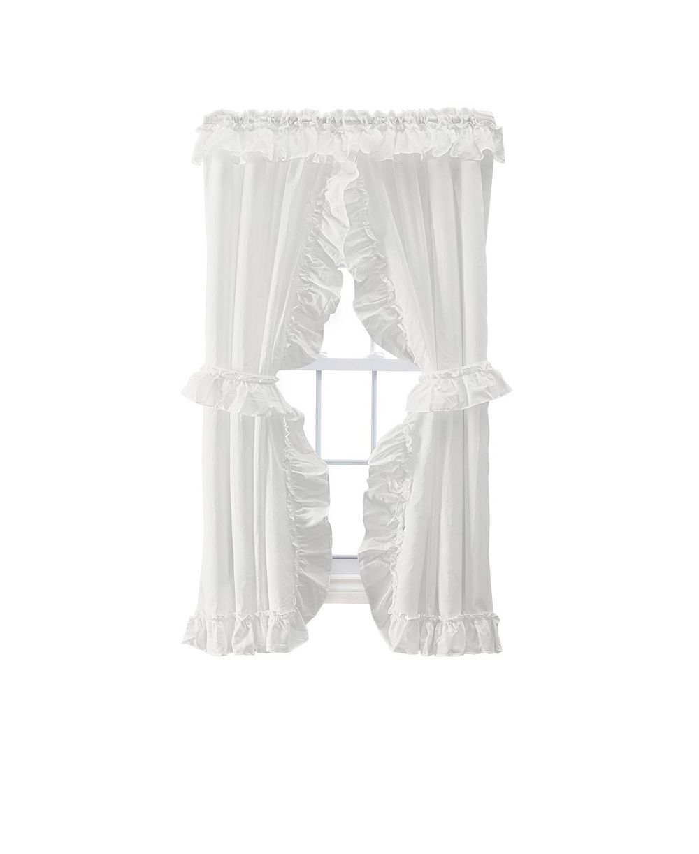 Шторы Ellis Curtain 70% Polyester 30% Cotton Stacey Ruffled Prscilla с завязками