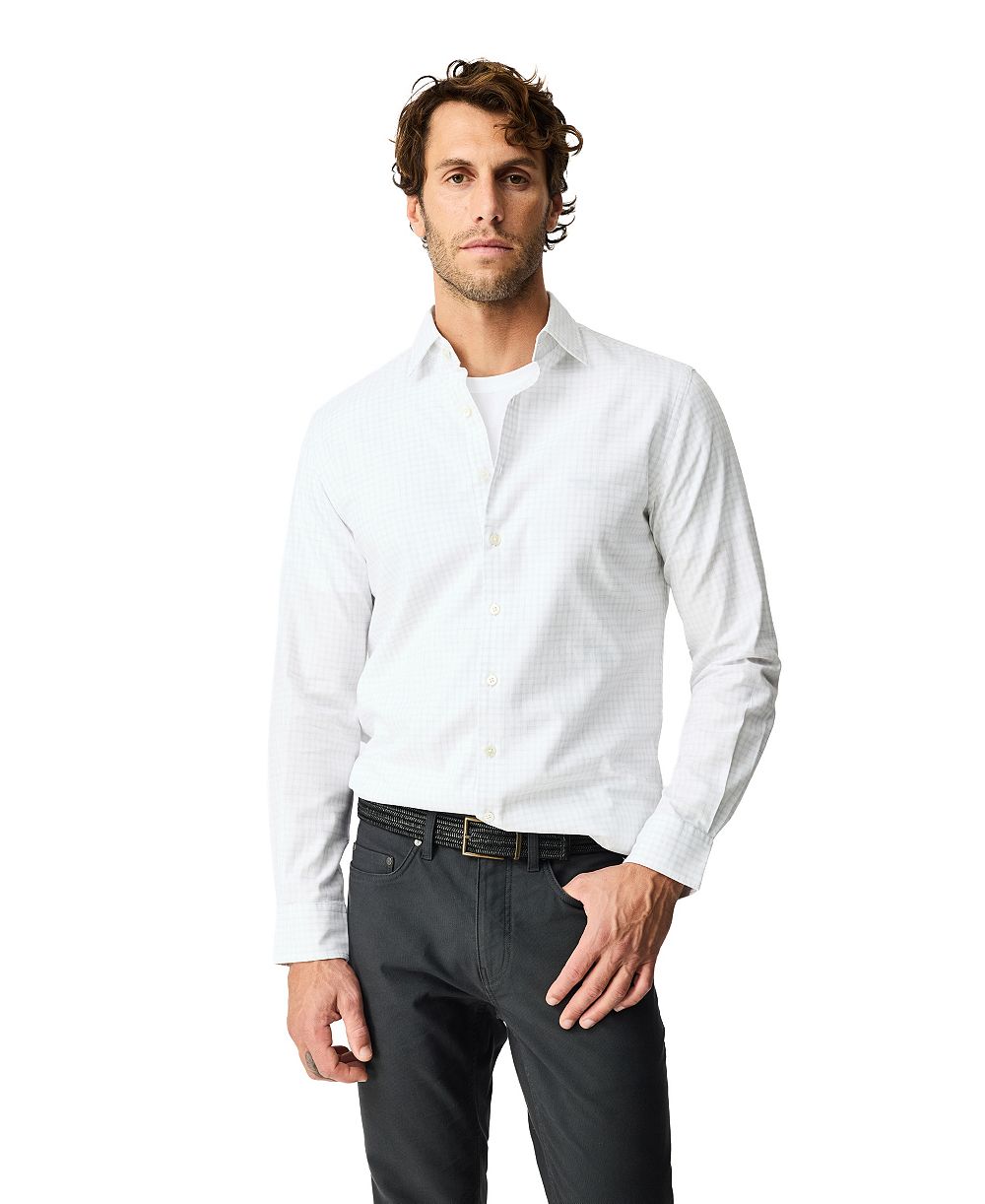 Rodd & Gunn Мужской Mt. Stafford slim fit хлопок рубашка